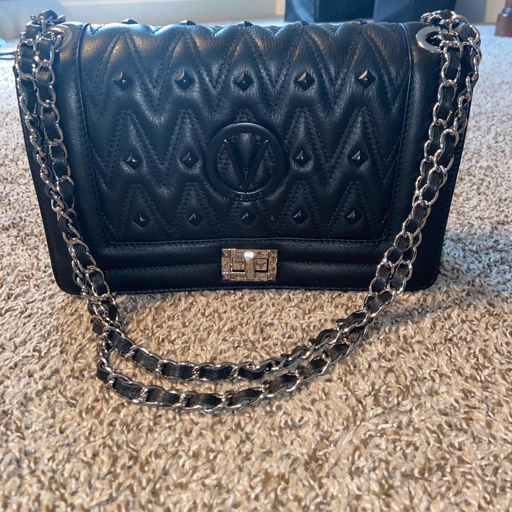 Mario Valentino Studded shoulder Bag